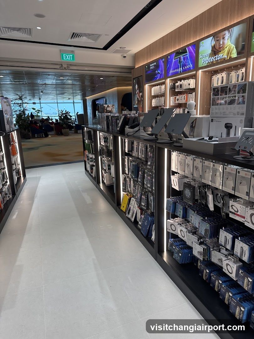 Electronics Store Interior