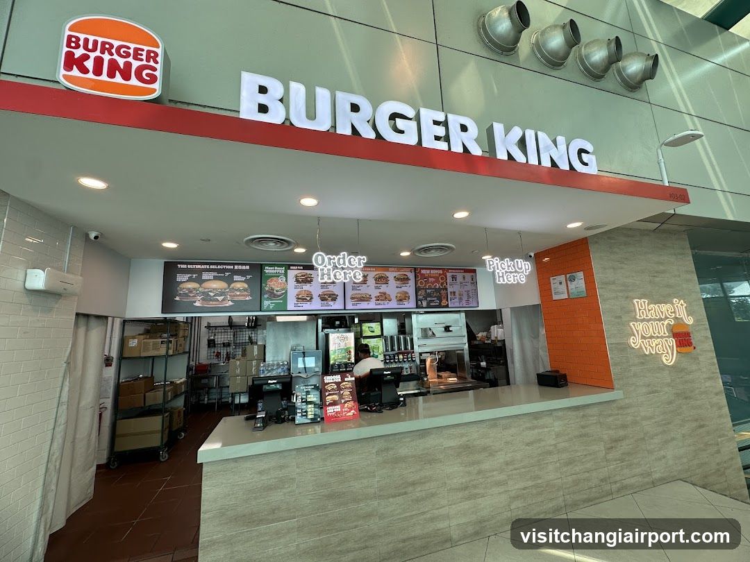 Burger King Terminal 1 Viewing Hall