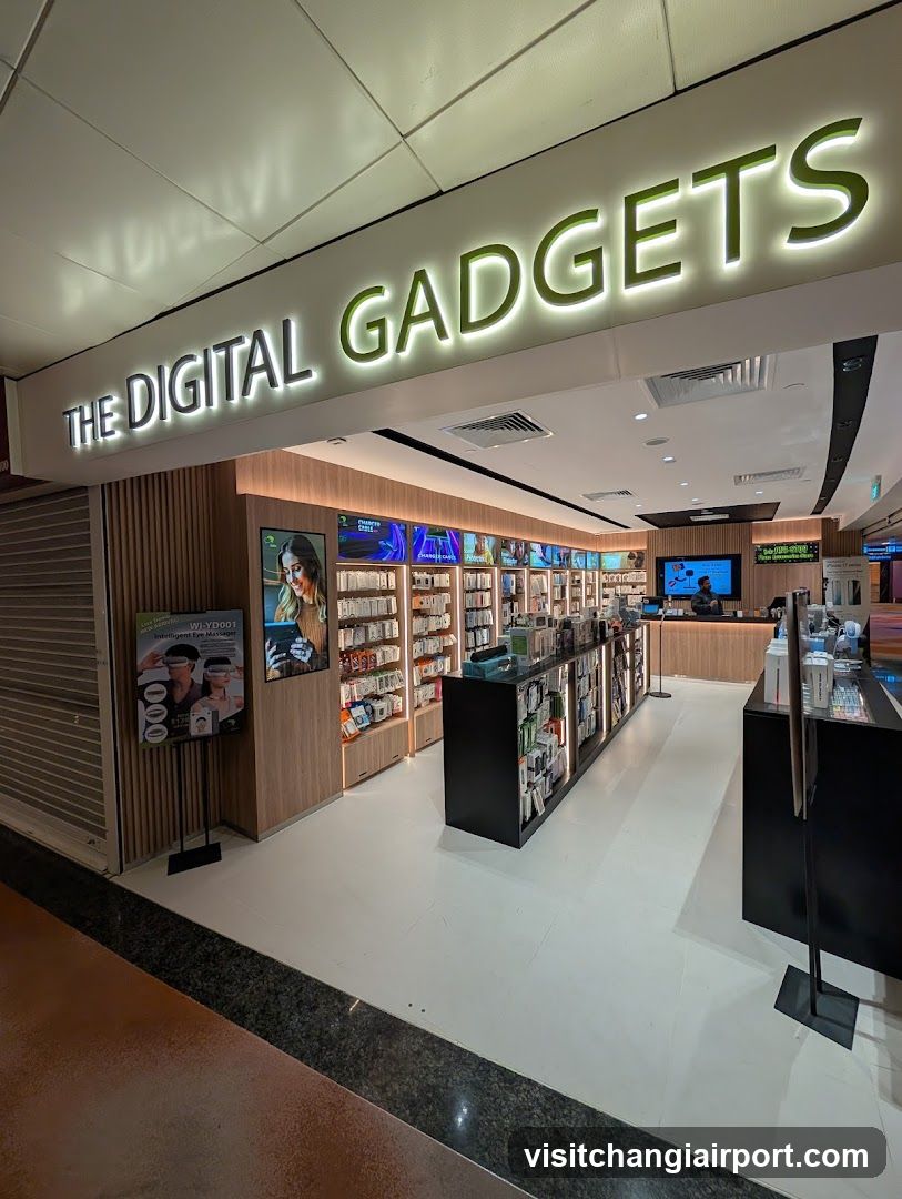 The Digital Gadgets Store Interior