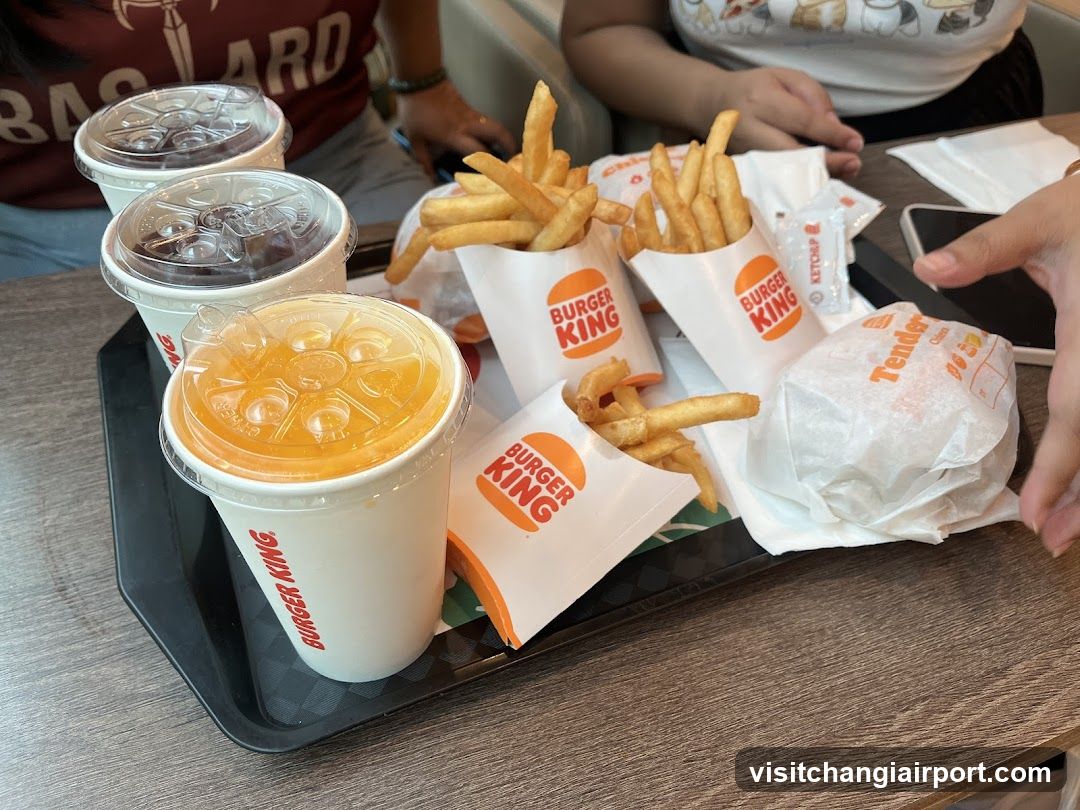 Burger King Meal Tray