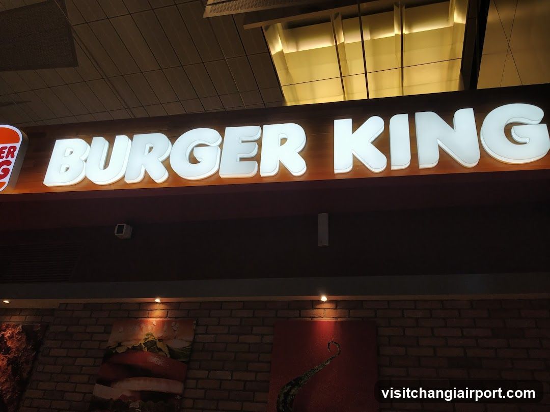 Burger King Terminal 1 Viewing Hall