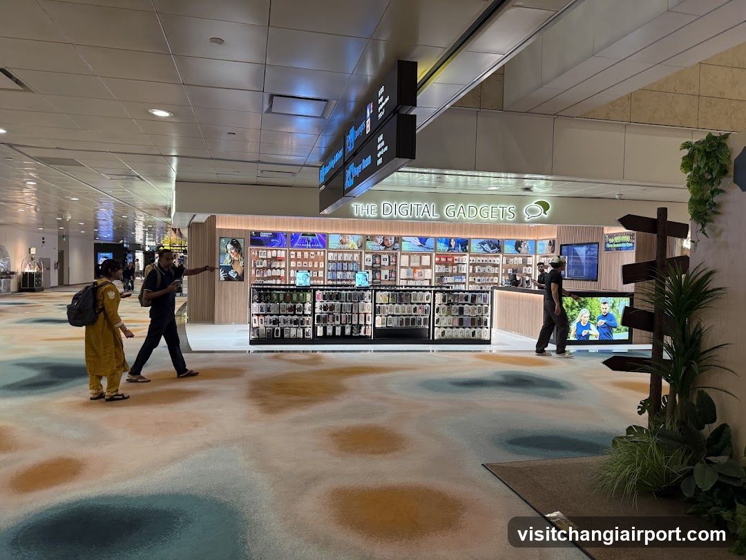 Airport Gadget Store Interior