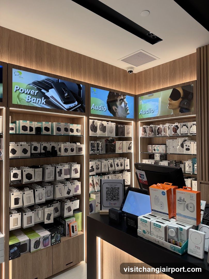Electronics Store Interior
