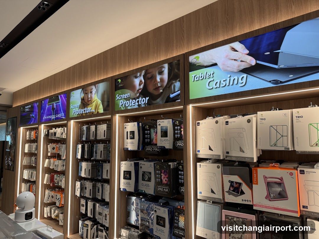 Electronics Store Interior Display
