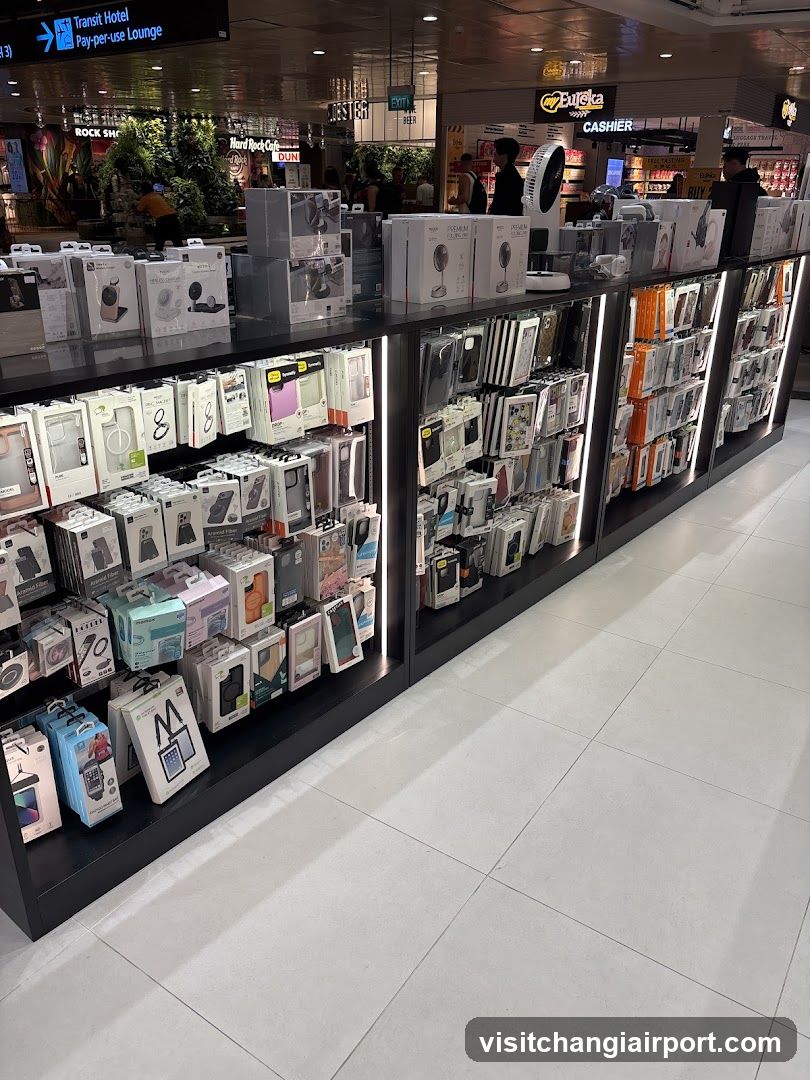 Electronics Store Interior Display