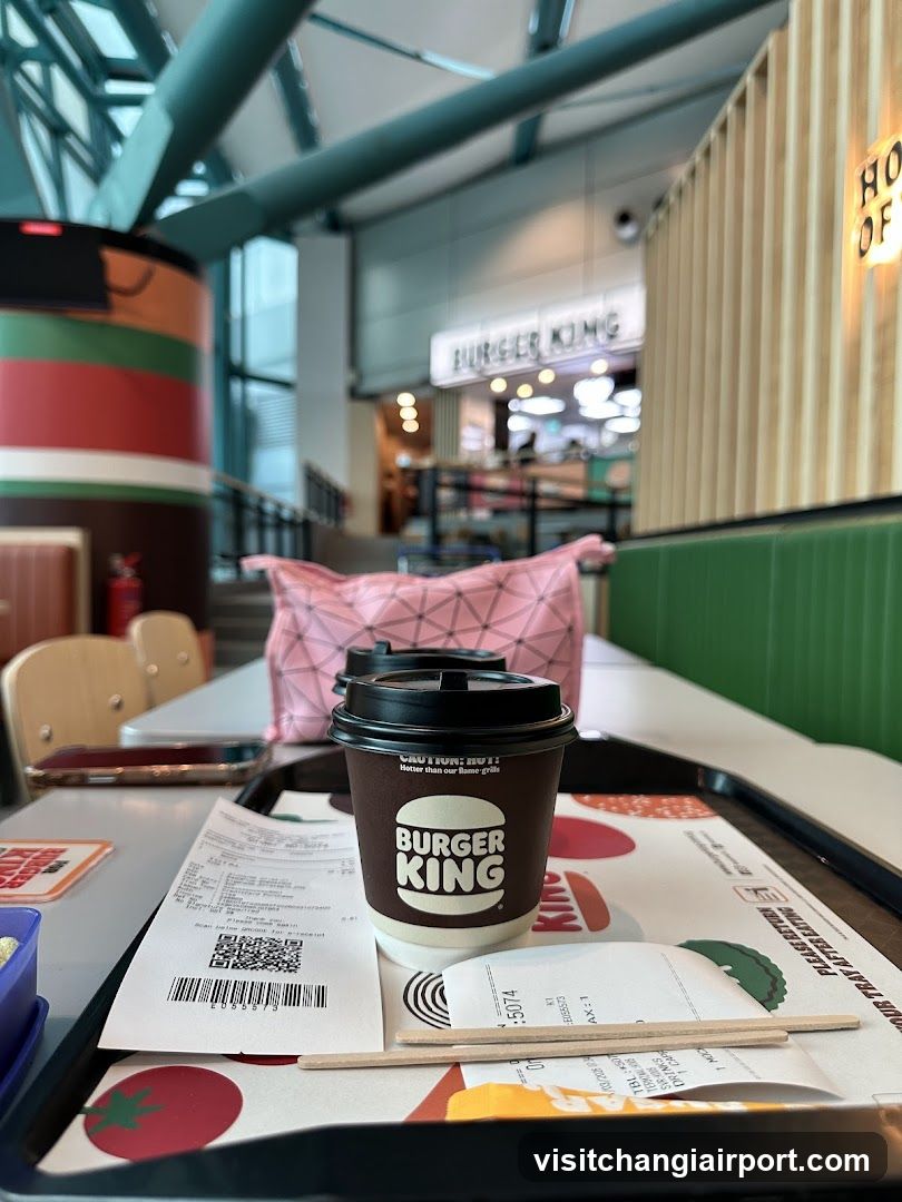 Burger King Interior View
