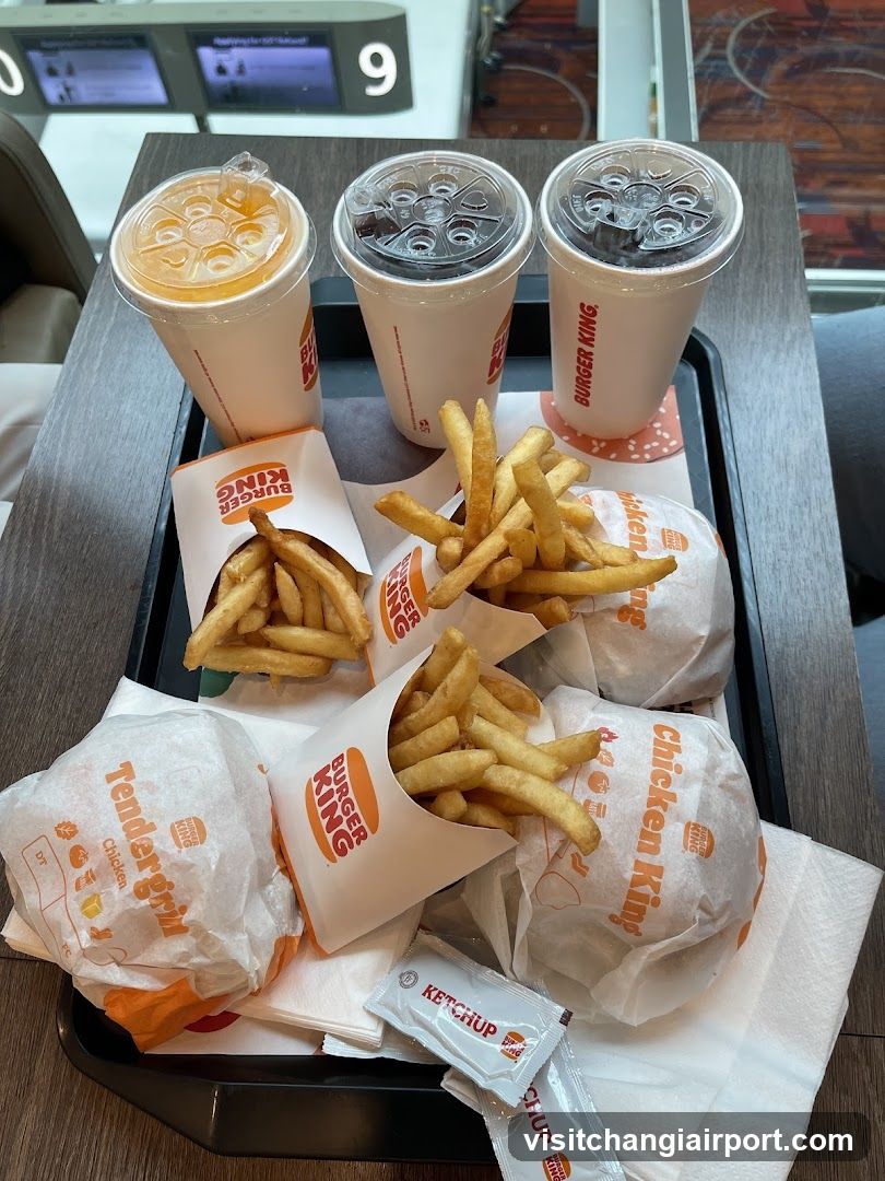 Burger King Meal Tray