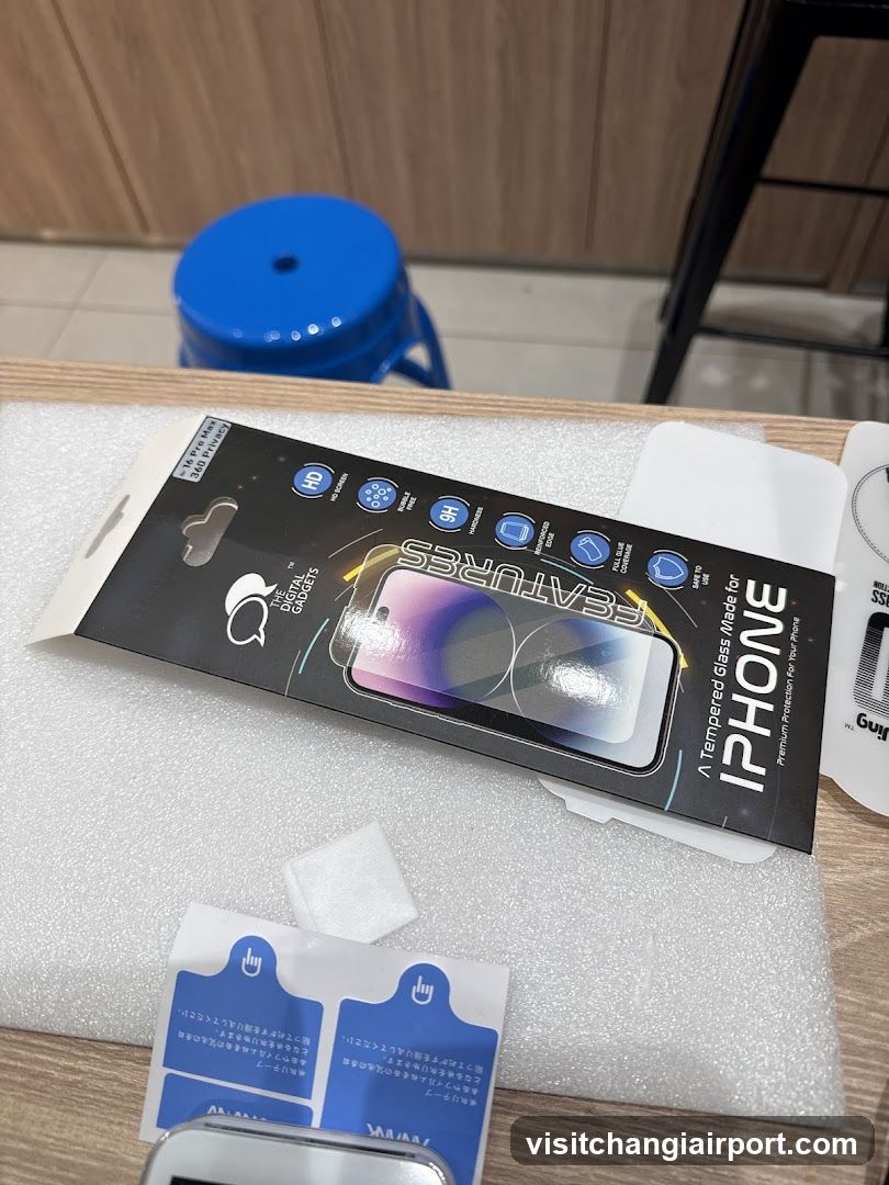 Phone Screen Protector Packaging