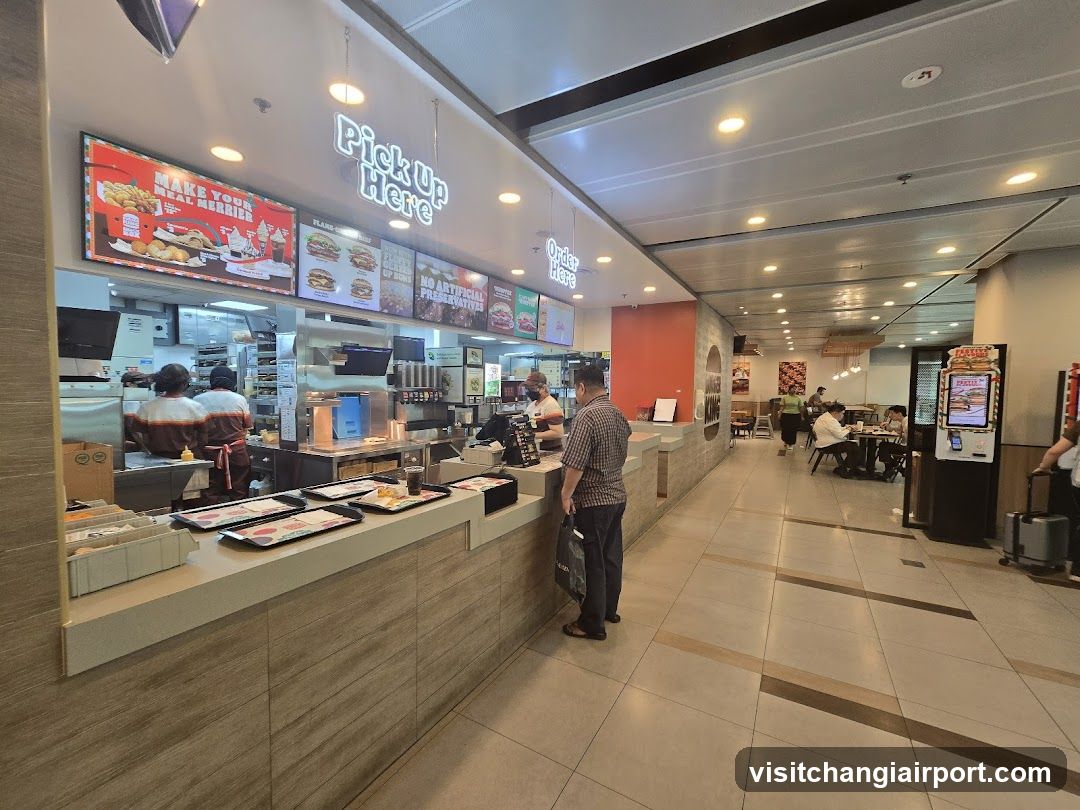 Food Court Pickup Area
