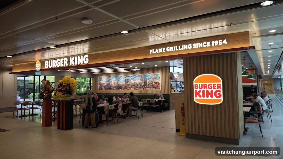 Burger King Terminal 1 Viewing Hall
