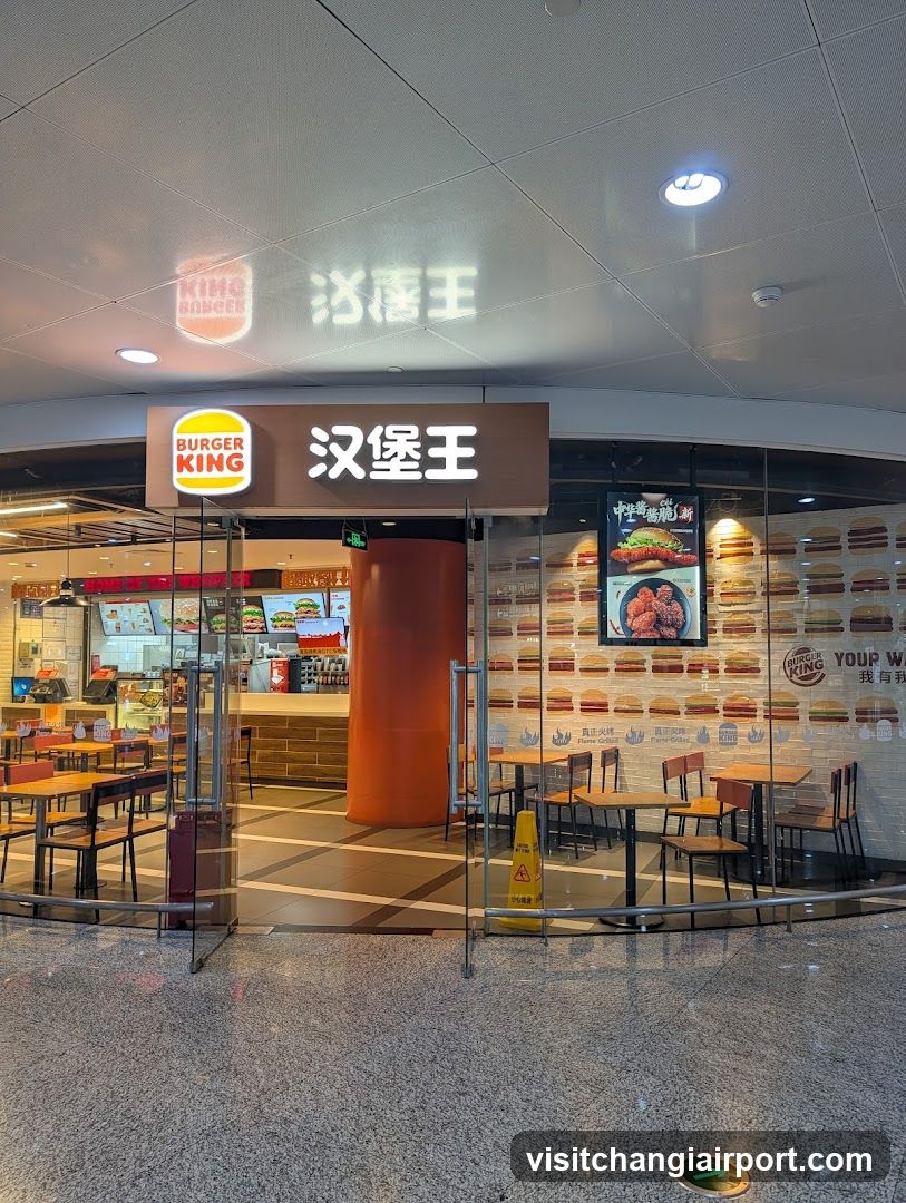Burger King Terminal 1 Viewing Hall