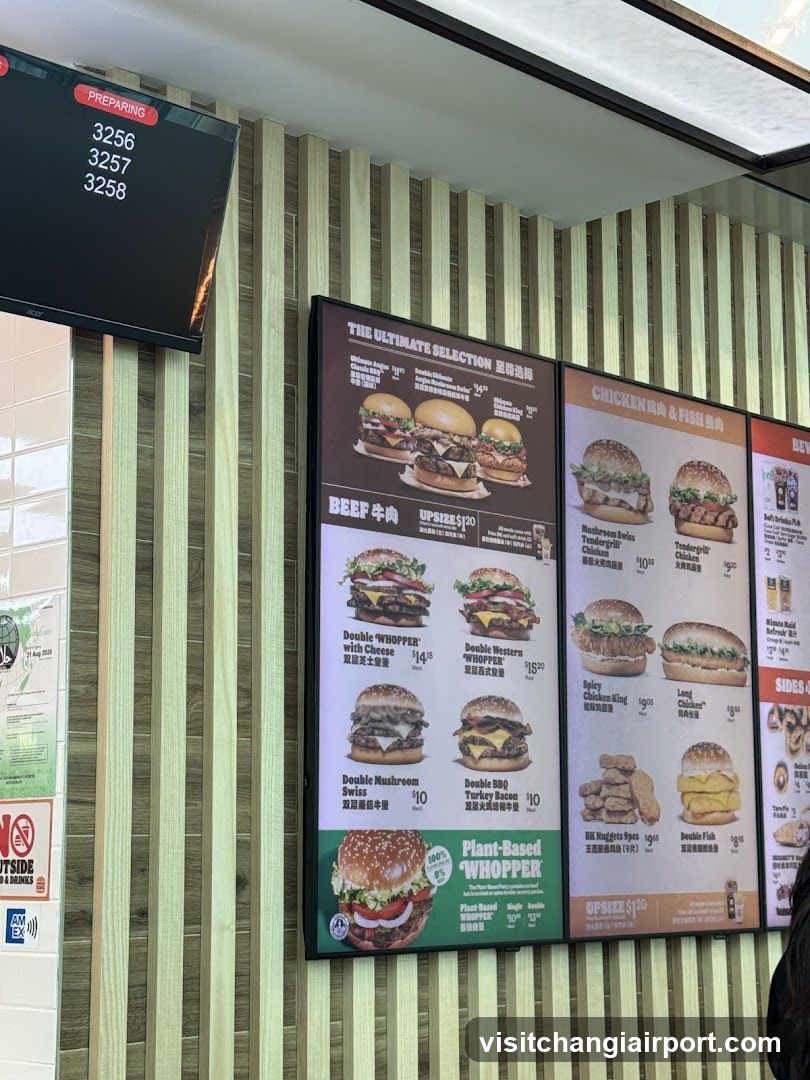 Burger Menu Board