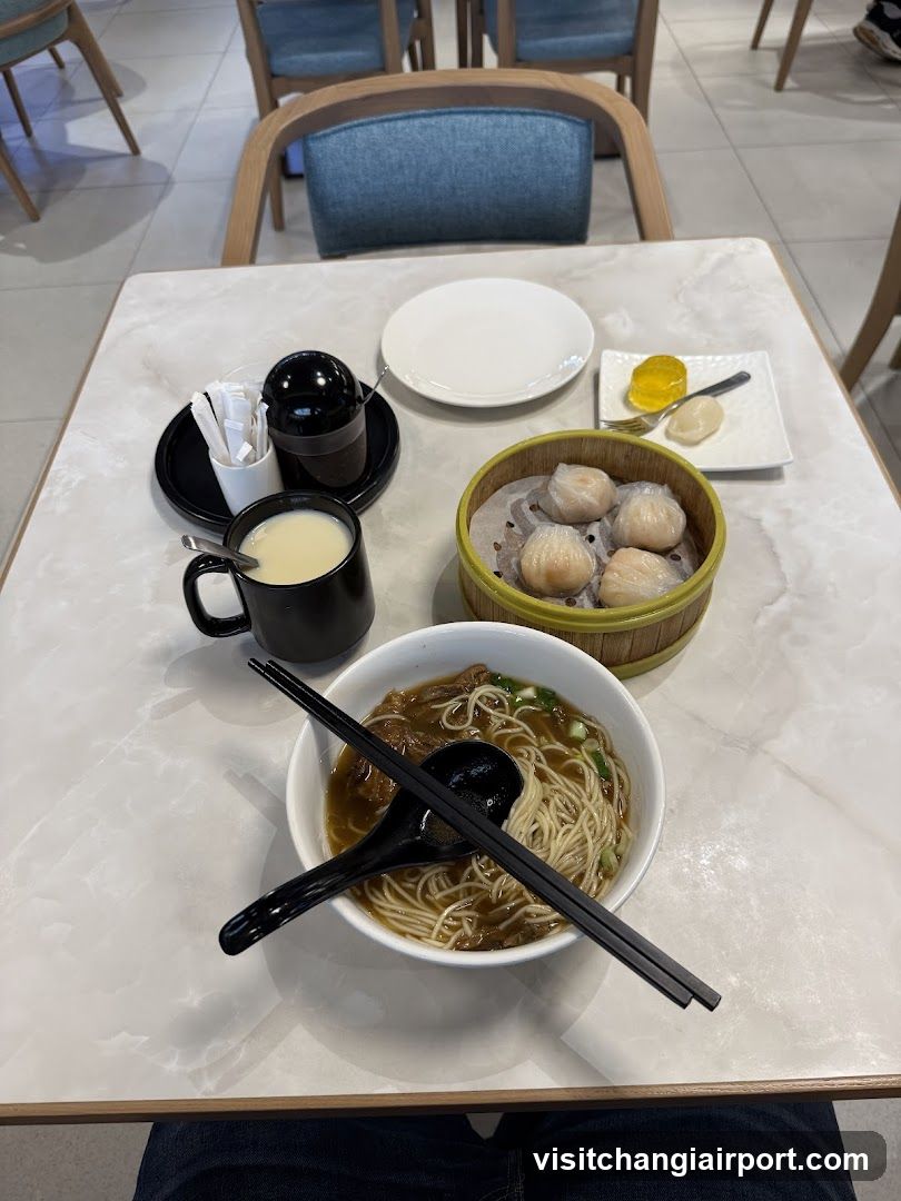 Dining Table with Chinese Cuisine