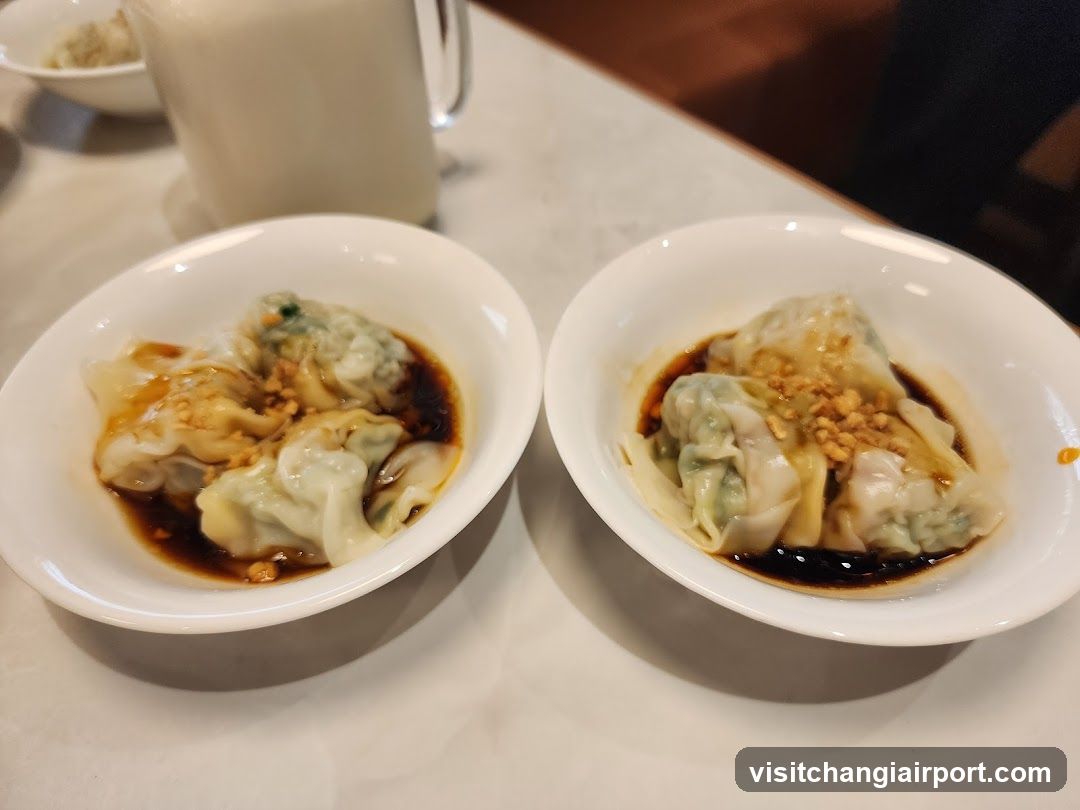 Dumplings with Sauce