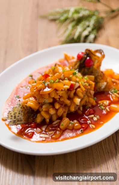Braised Fish with Peanuts and Chili Sauce