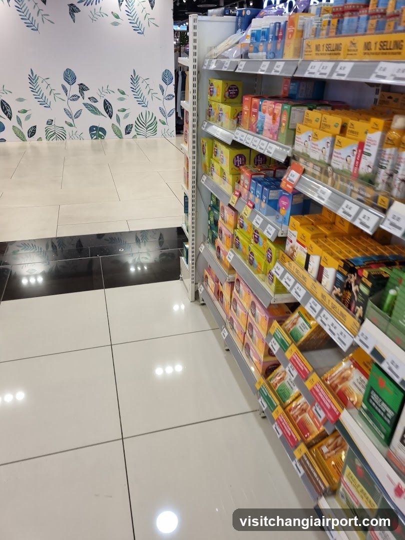 Aisle in a retail store