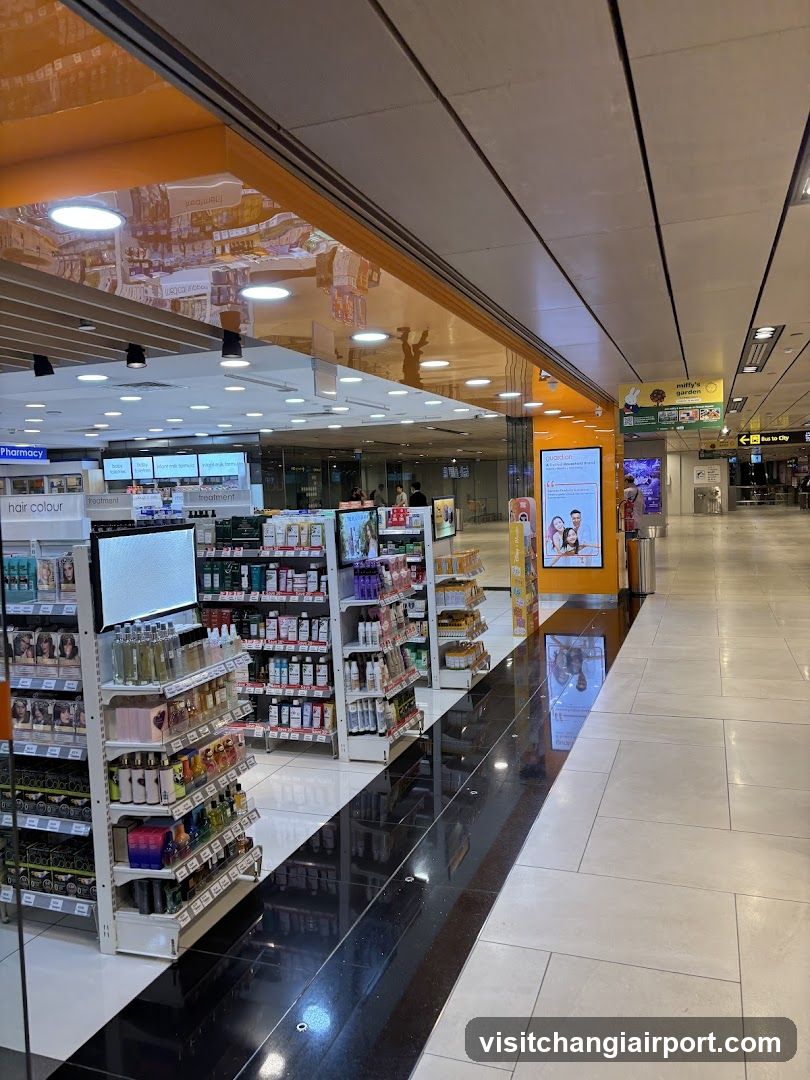 Airport Duty-Free Store Interior