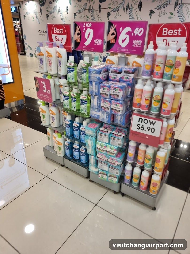 Personal Care Products Display