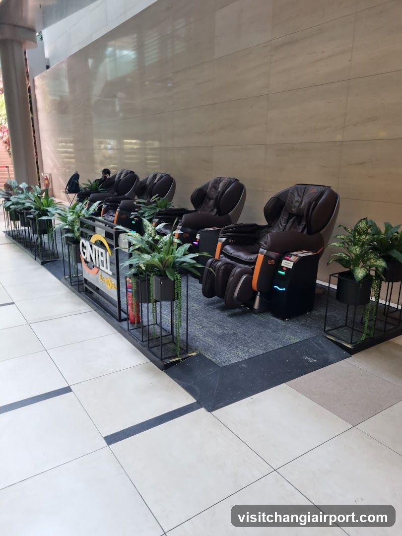 Massage Chairs Display