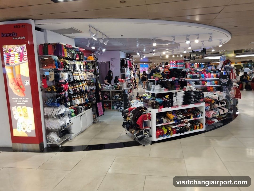 Socks Store Interior