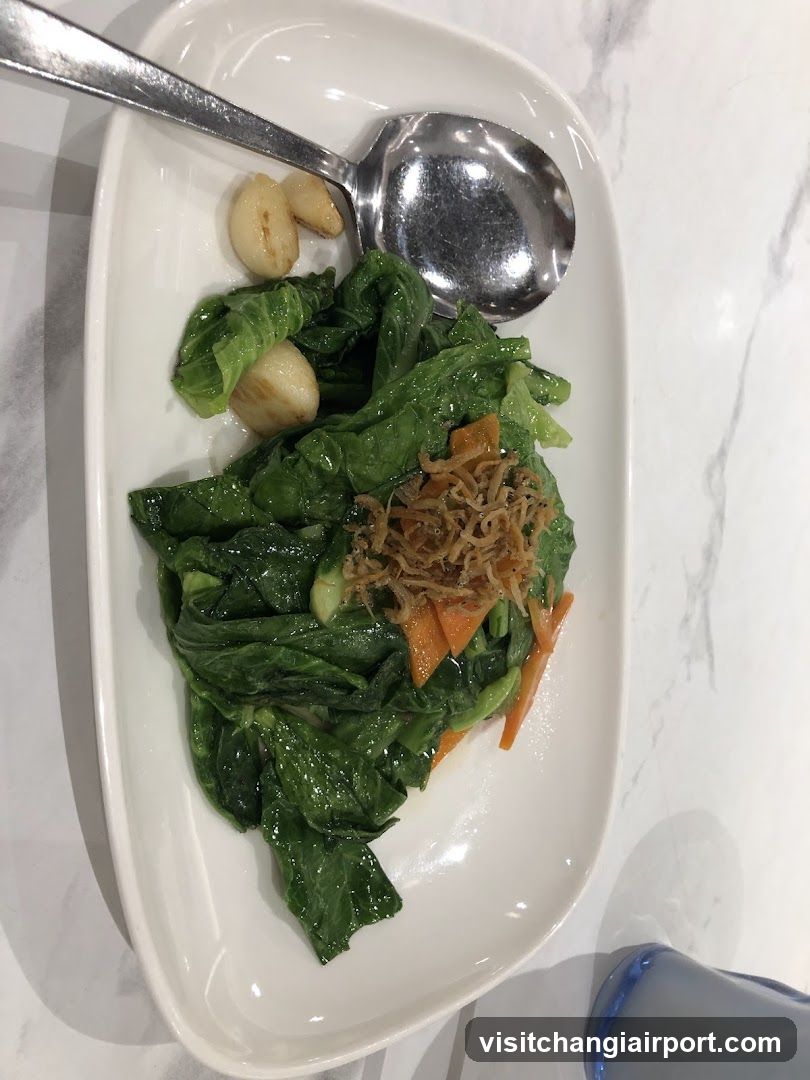 Steamed Greens with Garlic and Carrots