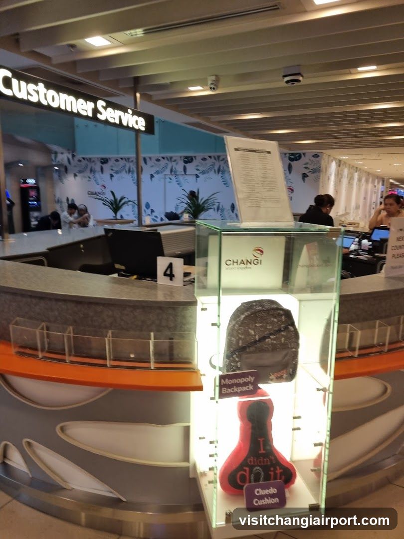 Changi Airport Customer Service Desk