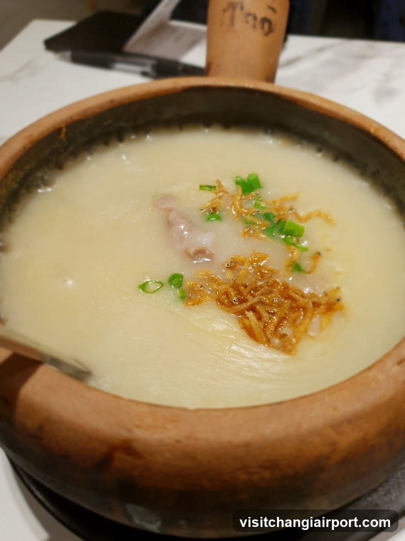 Congee in Clay Pot