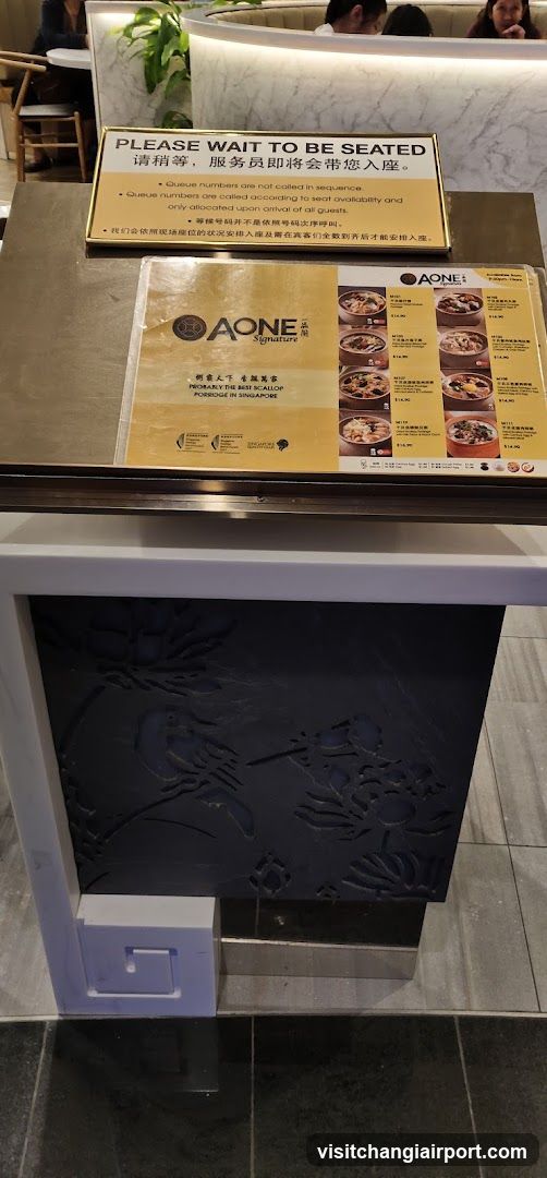 AONE Restaurant Signage and Menu Display