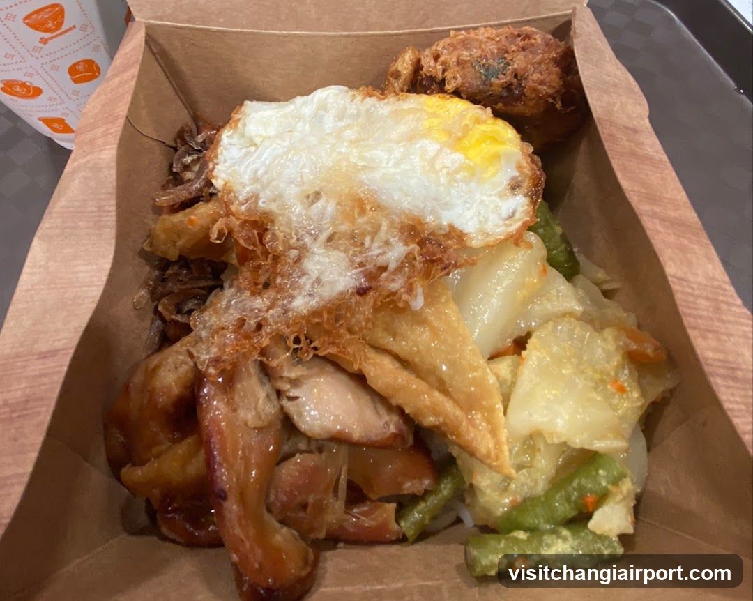 Fried Rice Bowl with Fried Egg and Sides