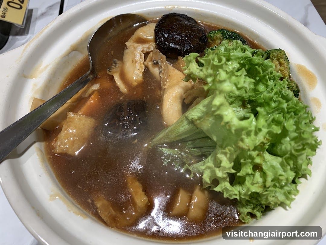 Stew with Broccoli and Lettuce