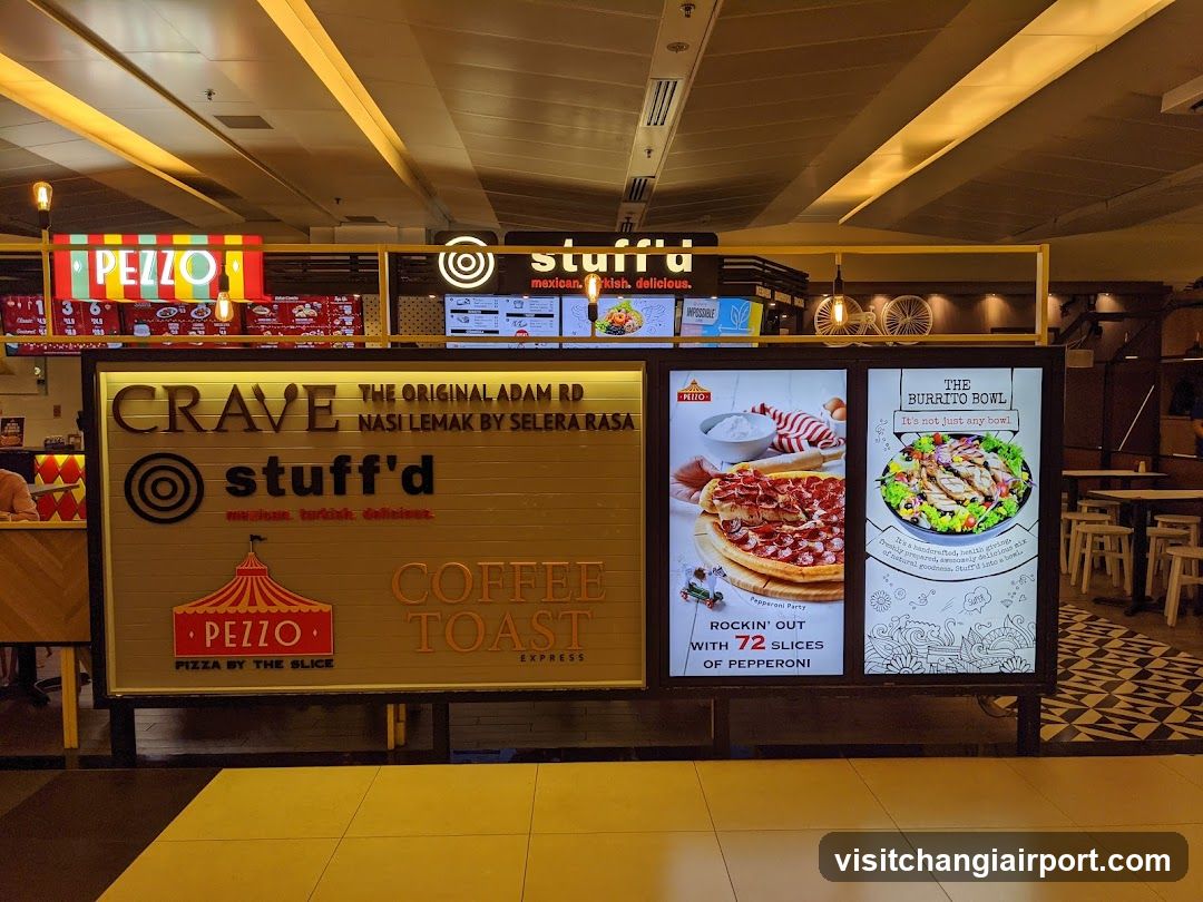 Food Court Display Board