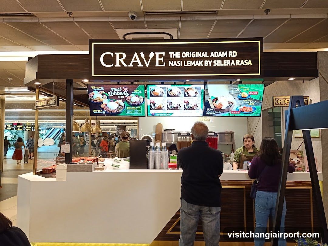 Crave Food Stall Interior