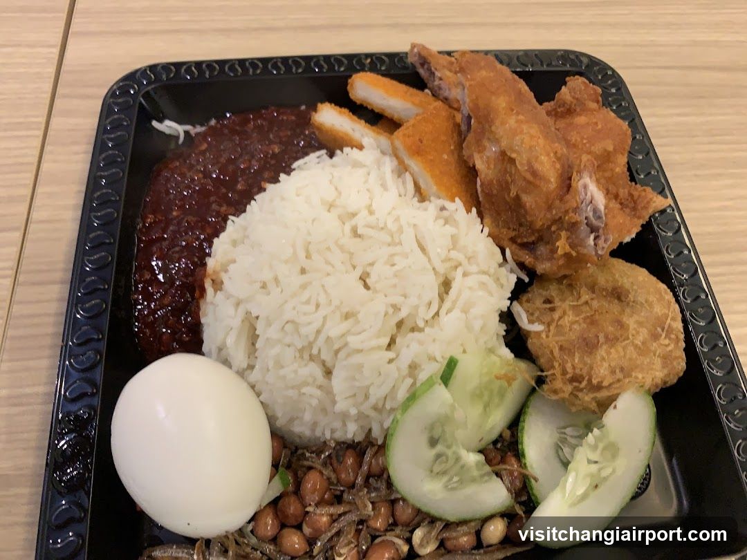 Fried Chicken Rice Plate