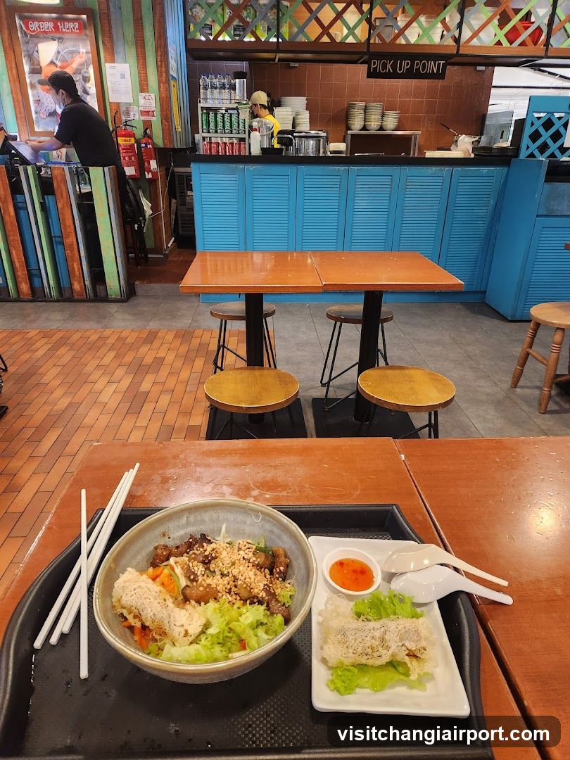 Food Tray with Bowl and Plate