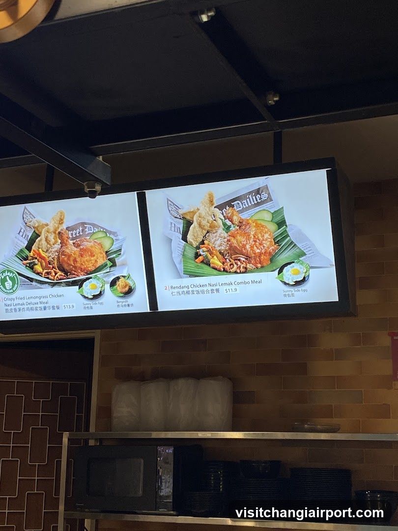 Food Display Screen