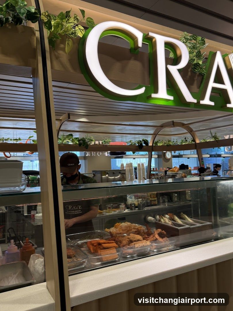 Food Stall Interior View