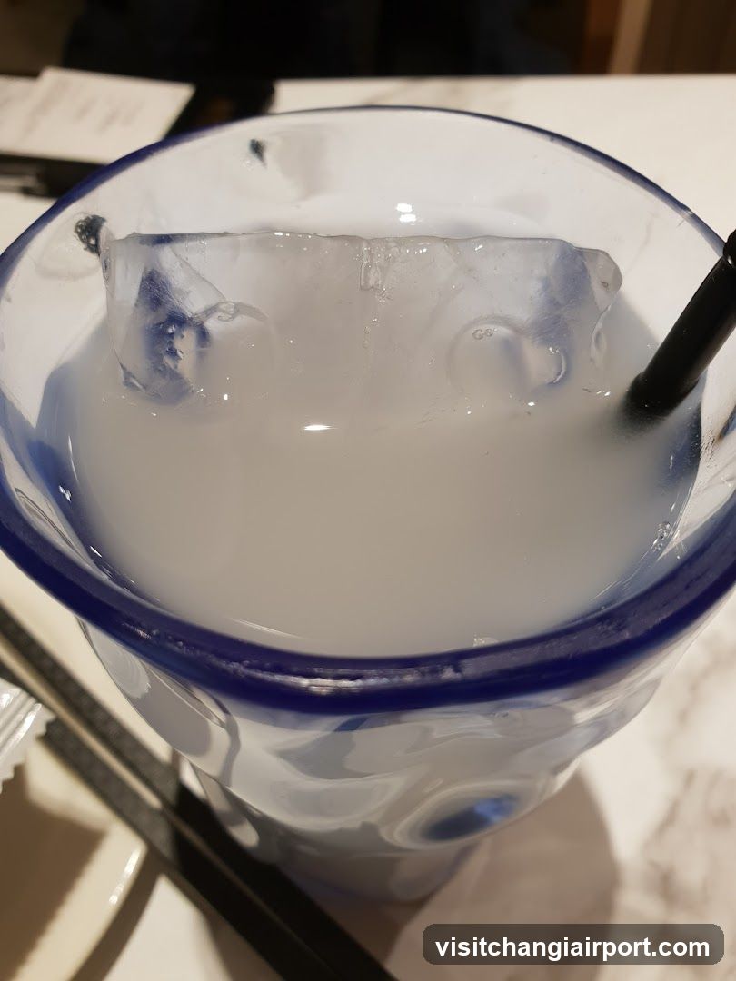 Iced Drink in Glass