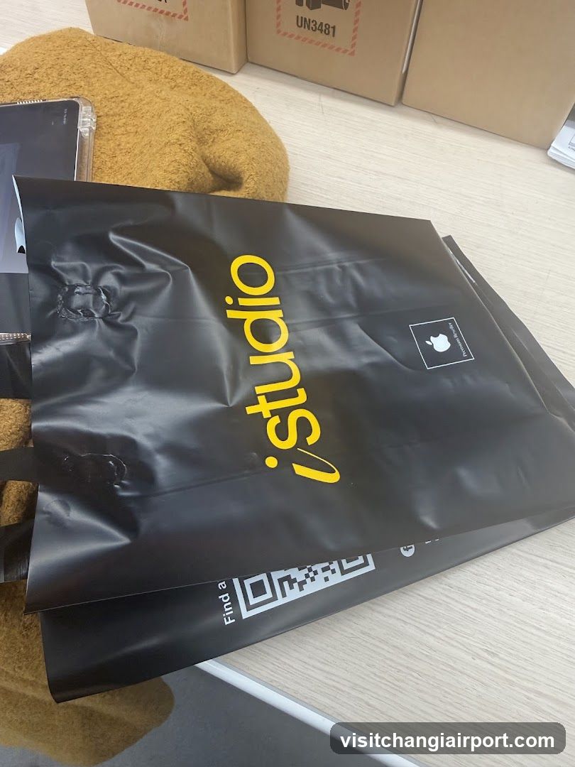 iStudio Shopping Bag on Table