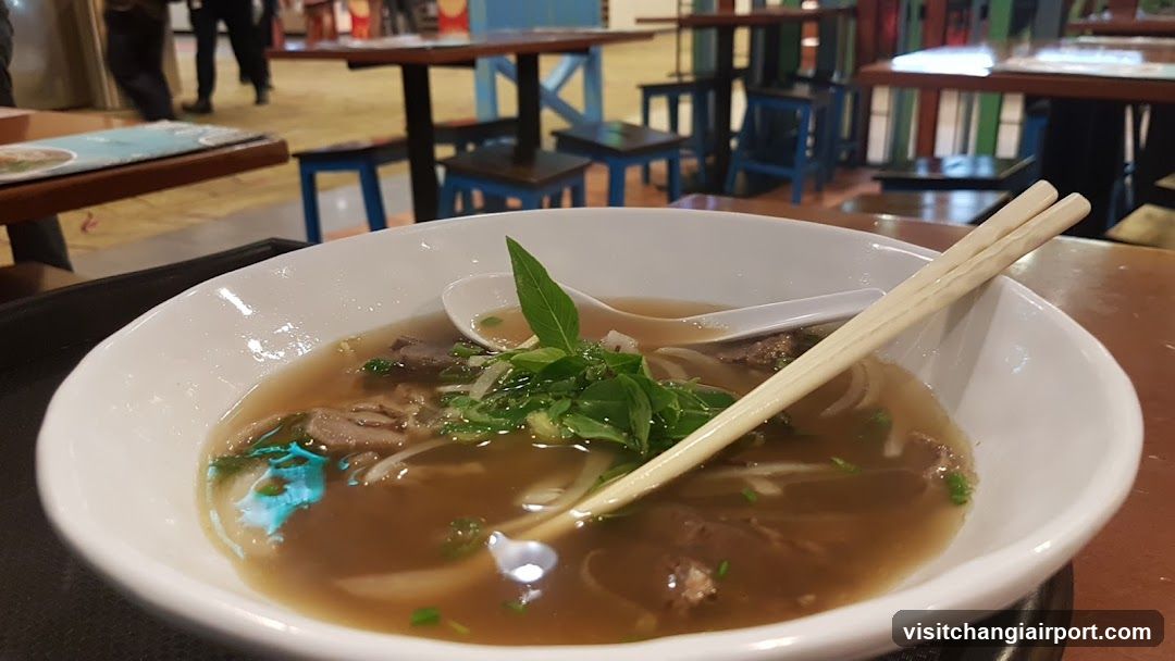 Bowl of Pho Soup