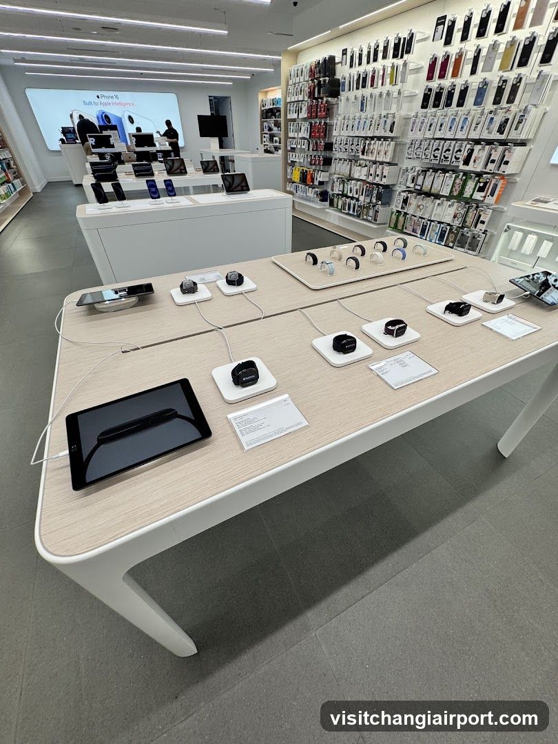 Tech Store Interior Display