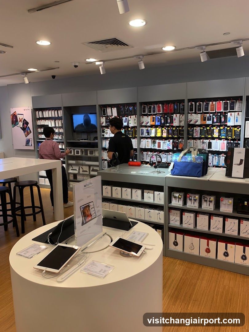 Electronics Store Interior