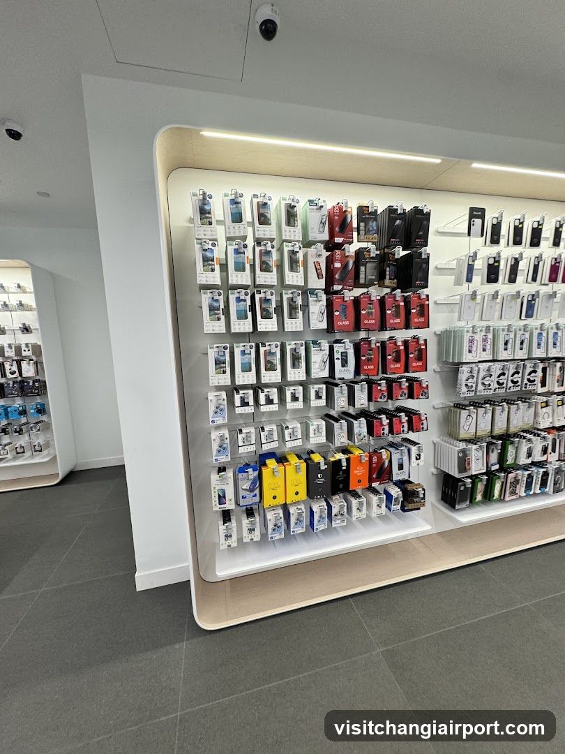 Electronics Store Interior Display