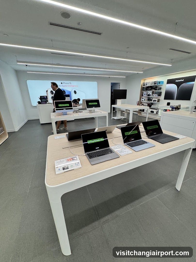 Apple Store Interior Display