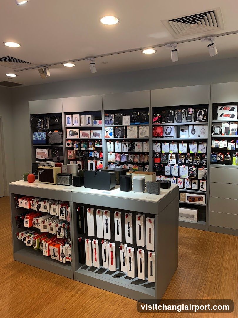 Electronics Store Interior