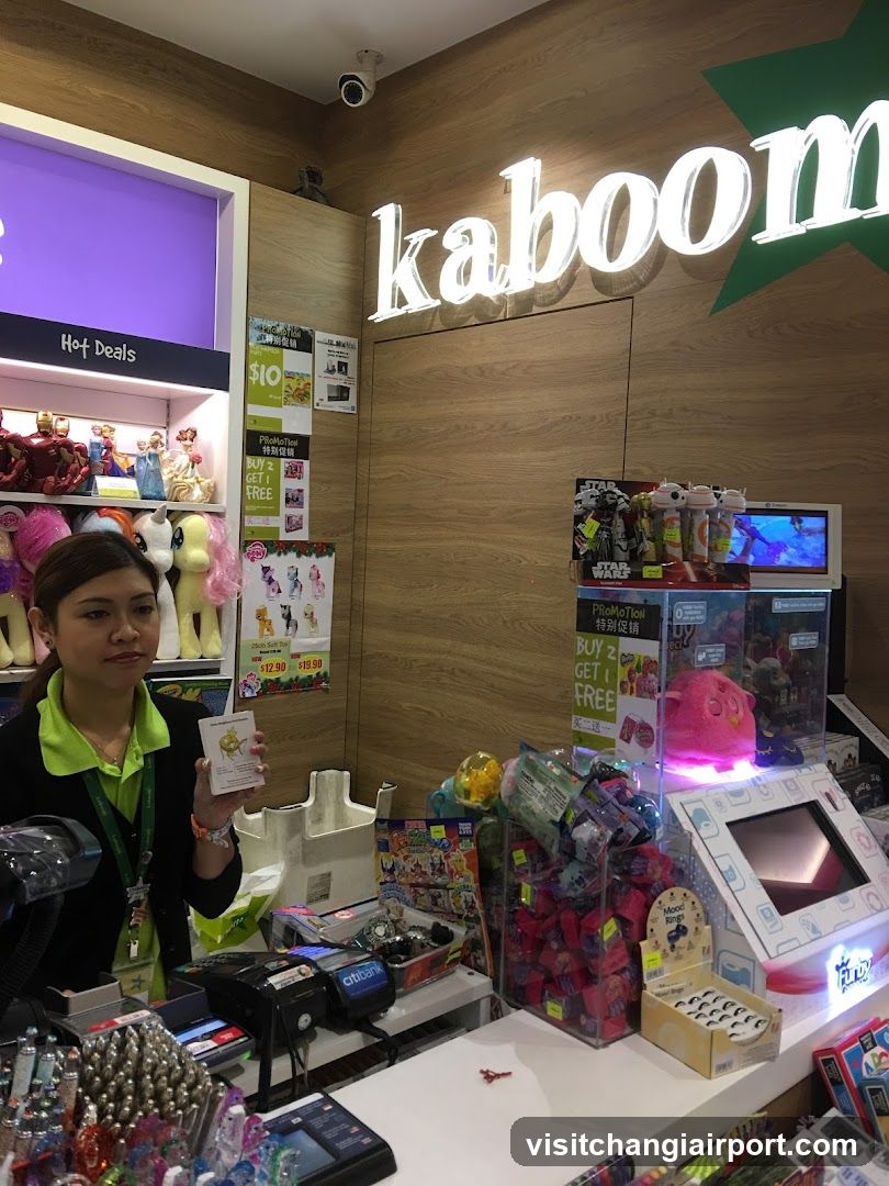 Toy Store Interior with Staff