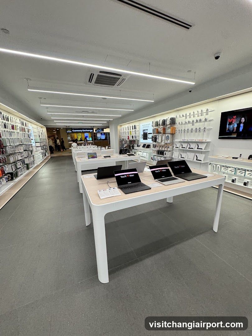 Electronics Store Interior
