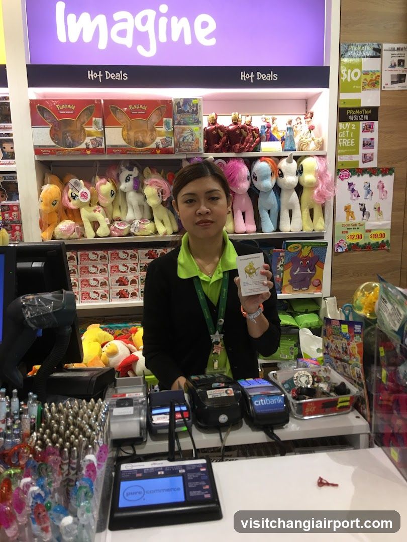 Store Interior with Staff and Merchandise