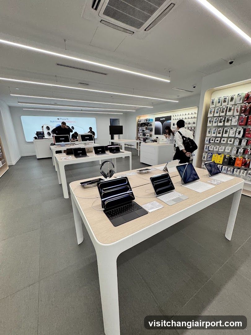 Electronics Store Interior
