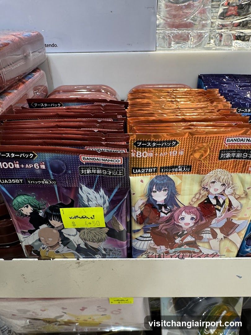 Anime Merchandise Display