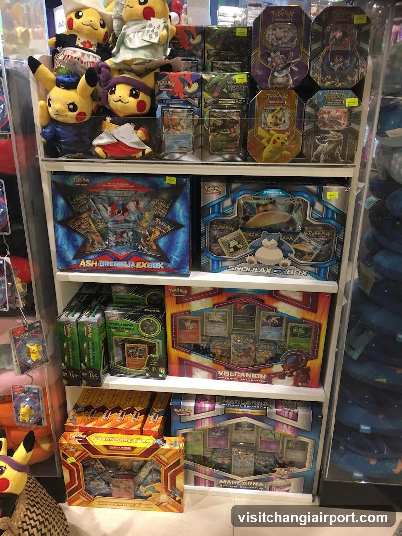 Pokemon Merchandise Display